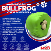 MKB Bull Frog Durable Rubber Chew Toy & Treat Dispenser