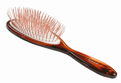 Bass Brushes- Style & Detangle Pet Brush (Color: Tortoise, size: large)